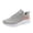 Grey, variant on Mens Wide Walking Shoes Breathable 𝖫a𝖼e Up Knit Sneakers Soft Sole Non S𝗅ip Running Shoes Comfortable Tennis Athlet𝗂c Shoes Gym Workout Sport Shoes for Summer and Autumn