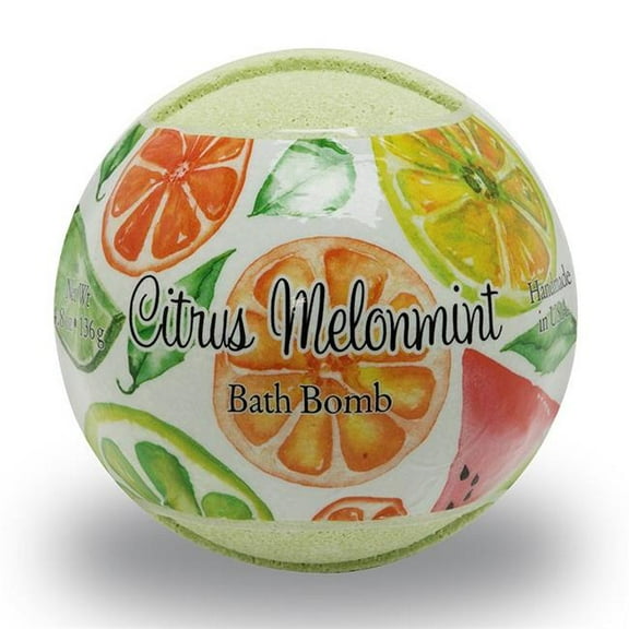 Primal Elements BOMBCMM Citrus Melonmint 4.8 oz. Bath Bomb