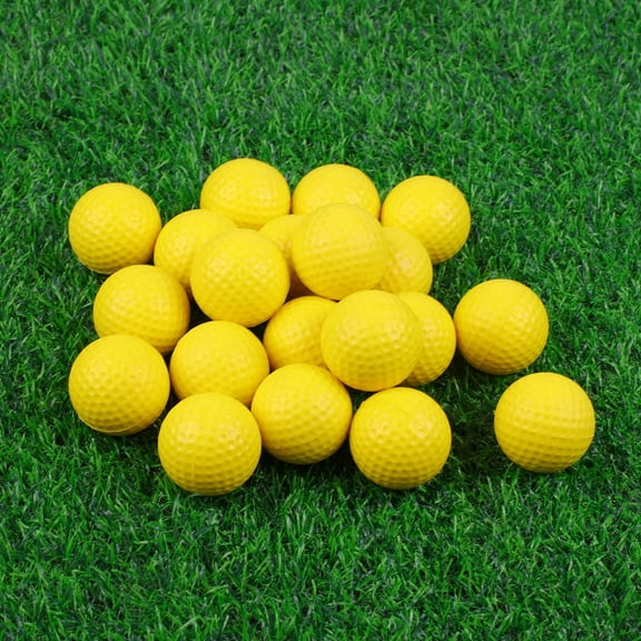 20 Pack Practice Golf Balls, 41mm Foam Golf Balls, Realistic Feel and Long Lasting Limited Fligh Practice Golf Balls for Backyard, Foam Golf Practice Balls for Indoors or Outdoors