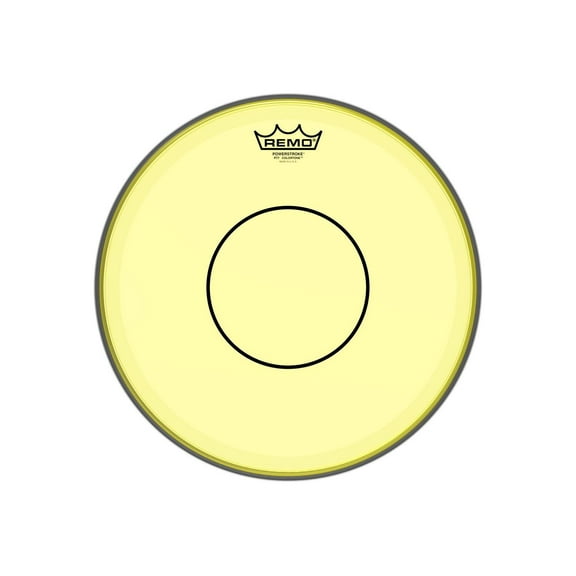 Remo Powerstroke 77 Colortone Yellow Snare Drum Head 14 inches