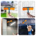 thumbnail image 6 of Professional Window Squeegee, 2 in 1 Window Cleaner with 51'' Long Extension Handle, Window Cleaning Tool Kit for Indoor/Outdoor Window and Car Glass, 6 of 9