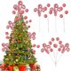 thumbnail image 4 of 1 pieza de 38 cm de plantas artificiales, adornos navideños, regalo de Navidad para el hogar, esquejes de árboles de Navidad, guirnalda, decoraciones de Año Nuevo 2025, 4 of 5