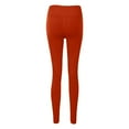 thumbnail image 3 of KHONTS Scrunch Leggings for Women Seamless High Waisted Workout Gym Yoga Pants Red M, 3 of 7