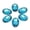 Blue, variant on U8MO 100 Flatback Acrylic Faceted Oval Sewing Rhinestone Gems 13X18mm Sew on beads-Pink