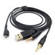 thumbnail image 2 of Divisor de cable de audio para auriculares Arctis 3/5/7/Pro Gaming Ndcxsfigh Nuevos Originales, 2 of 9