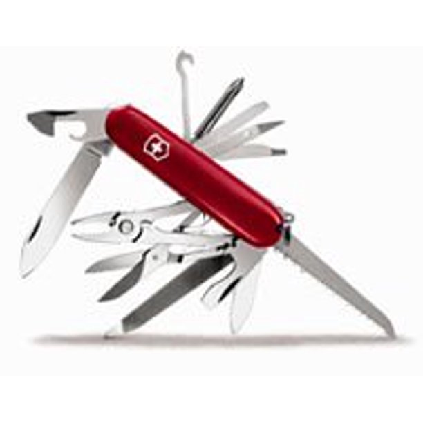 Victorinox Swiss Army Craftsman Pocket Knife (Red)