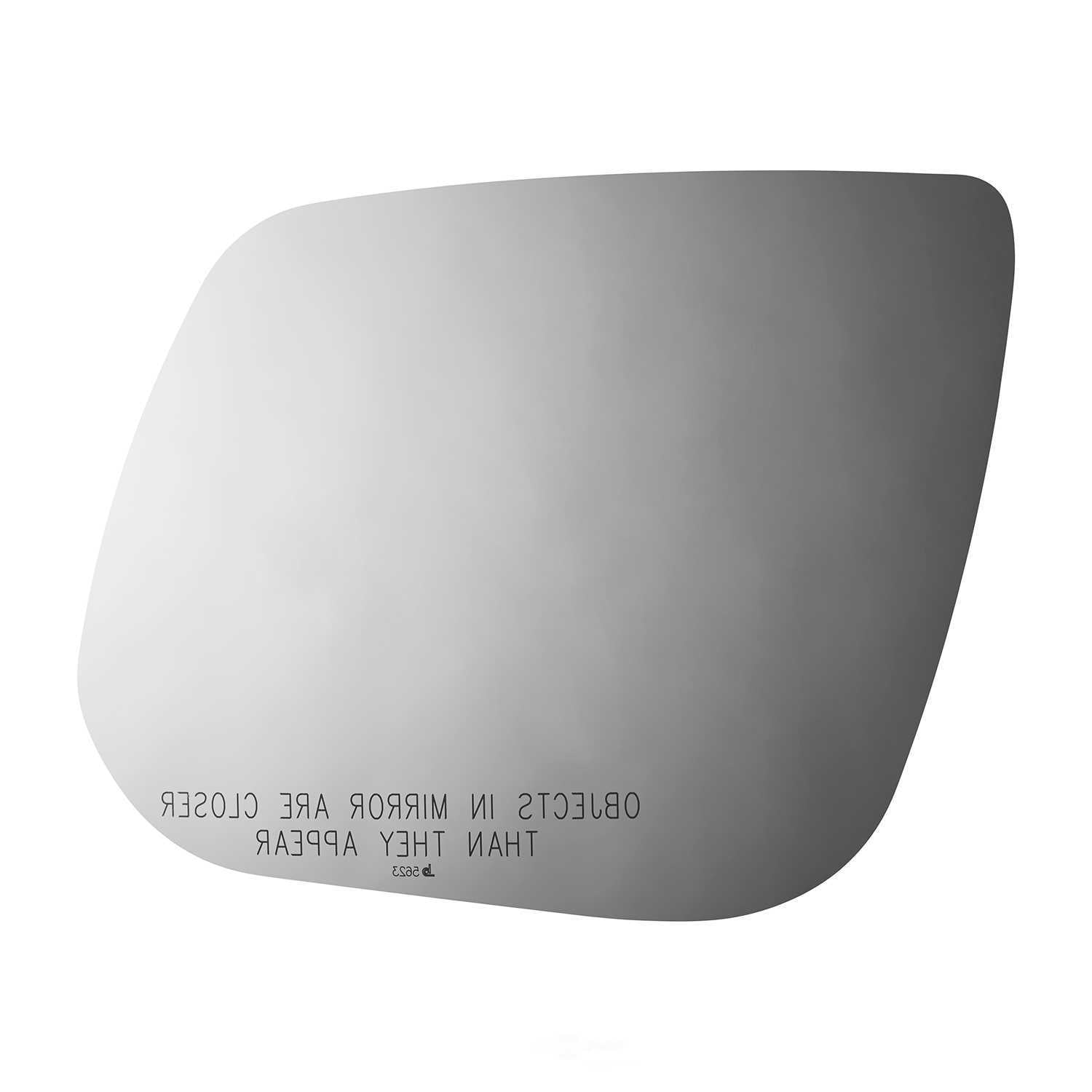 Burco Side View Mirror Replacement Glass - Clear Glass - 5623