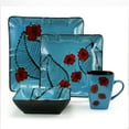 thumbnail image 2 of Elama Aloha Tide 16 Piece Luxurious Stoneware Dinnerware with Complete Setting for 4, 2 of 2