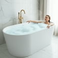 thumbnail image 5 of ANZZI Jericho Series Freestanding Acrylic Bathtub FT-AZ067, 5 of 9