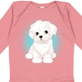thumbnail image 4 of Inktastic Maltese Puppy Dog Boys or Girls Long Sleeve Baby Bodysuit, 4 of 5
