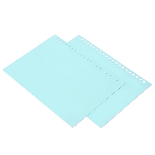 Loose Leaf Binding Cover, A5 20 Sheets Presentation Binding Cover Flexible For Replacement Light Green