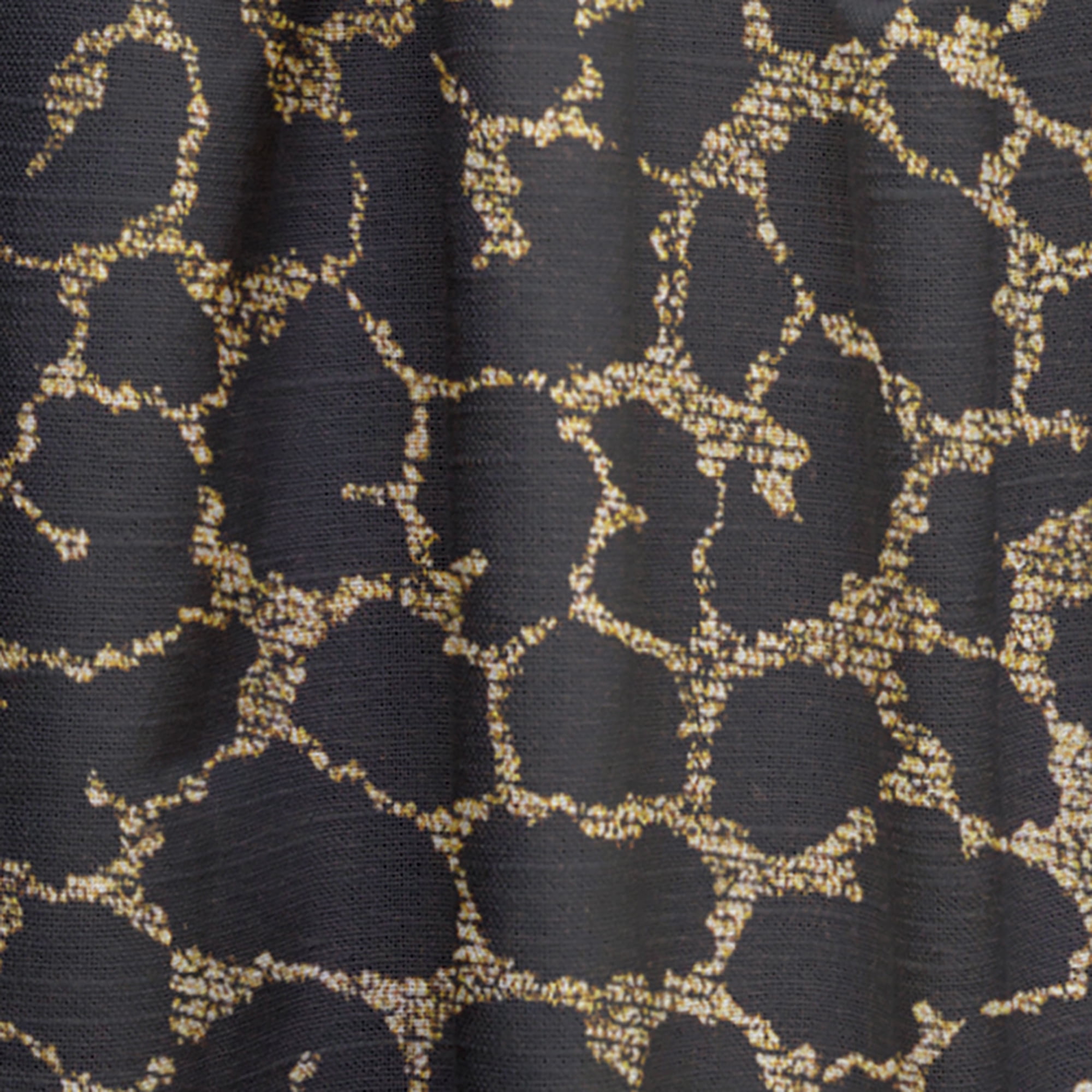 Designart 'Leopard Fur Safari Pattern III' Mid-Century Modern Curtain Panel
