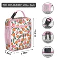 thumbnail image 2 of Premium Insulated Peach Lunch Box for Men & - Reusable Lunch Bag with,Hour Temperature Retention, Compact & Lightweight Design for Office, Work, Picnic, Travel - Durable Lunch Tote for Adults., 2 of 5