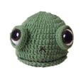 thumbnail image 1 of Lindo Sombrero De Rana Para Niños Gorro De Ganchillo De Punto Sombreros Invierno Otoño Animales De Dibujos Animados Gorra Halloween Cosplay Disfraz Prop Party Photo Props Sweethay AP006085-00, 1 of 6