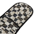 thumbnail image 2 of Dailycode Double Sided Oven Mitt with Loop Heat Resistant Kitchen Long Potholders 7" x 35" Chess Board and Pieces, 2 of 6