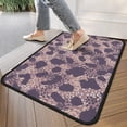 thumbnail image 4 of Purple and Pink Leopard Pattern Door Rugs,Washable Non Slip Door Mats Indoor,Decorative Door Mats,Entry Mat Indoor for Entrance,Bedroom,Kitchen,Bathroom,30"x17", 4 of 6