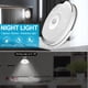 thumbnail image 3 of Bewildely RecabLeght 4000K, luz inalámbrica para armario, luz Led 3D para dormitorio, Sensor de movimiento, armario, cocina, lámpara de noche para Iluminación y accesorios Bewildely HA003394-00B, 3 of 6