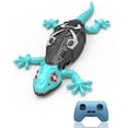 thumbnail image 1 of Gecko trepador de pared con control remoto para niños de 3 años, gecko trepador de pared azul, lagarto eléctrico con control remoto y ojos LED brillantes, regalo genial de Navidad y cumpleaños para ni, 1 of 8