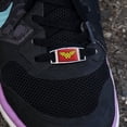 thumbnail image 2 of Wonder Woman Classic Logo Rectangular Shoe Shoelace Shoe Lace Tag Runner Gym Charm Decoration, 2 of 4