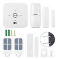 thumbnail image 1 of Tuya Smart WIFI GSM sistema de alarma de seguridad para el hogar PIR para Alexa para Google Assistant 100-240V US, 1 of 14