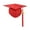 Red, variant on ZenCart Graduation Cap with 2025 Tassel Unisex Adult Matte Graduation Caps for High School Bachelor Master Ceremonies