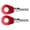 Red, variant on Motorcycle Rear Chain Tension Regulator Aluminum Alloy Chain Adjuster Smooth Riding Optimizer Tool Set
