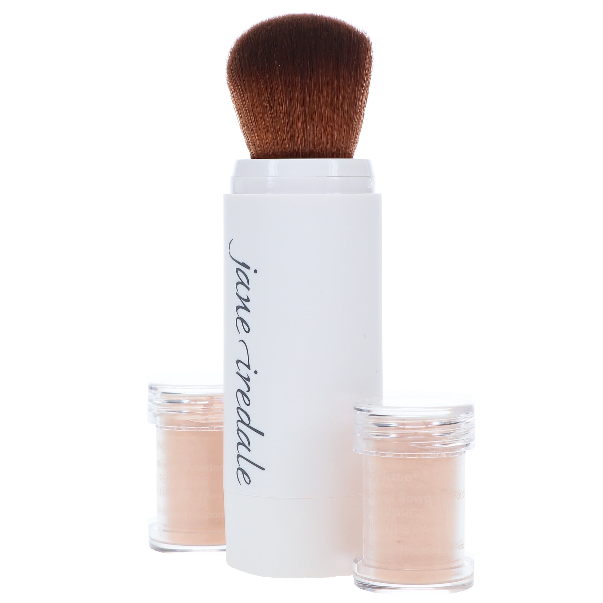 jane iredale Amazing Base Loose Mineral Powder Refillable Brush Light Beige 0.18 oz