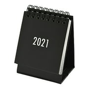 Angle View: Kitchen Gadgets 2021 small desk calendar s imple solid color plan book mini calendar decoration