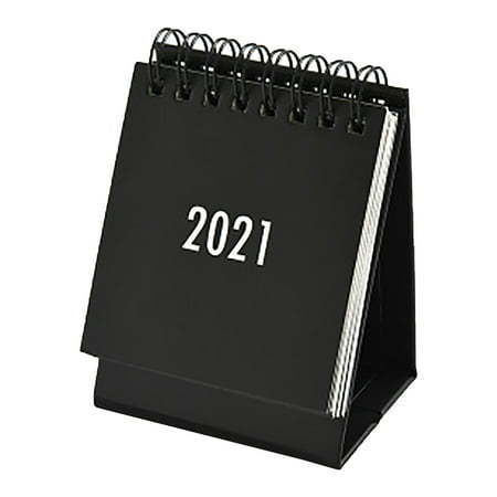 Kitchen Gadgets 2021 small desk calendar s imple solid color plan book mini calendar decoration
