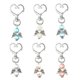 thumbnail image 2 of Angel Wing Keychain Alloy Accessory for 6Pcs Creative Key Pendants, 2 of 3