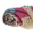 thumbnail image 3 of Parkland Collection Zulu Transitional Multicolored Handloomed 52" x 67" Cotton Blend Throw Blanket, 3 of 5