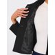 thumbnail image 5 of REFINED ATTIRE Abrigo corto de mujer con solapa, cierre de botón de un solo pecho, color negro, talla S, 5 of 6