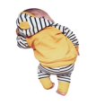 thumbnail image 3 of Ensemble de Pantalons Longs pour Bébés Garçons Filles à Capuche Rayé, 3 of 5