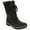 Black/Black, variant on by Jambu Womens Siberia Leather Cold Weather Winter & Snow Boots