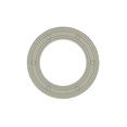 thumbnail image 3 of HomeHalo 10 inch Round Clear Plastic Plant Pot Ring, 3 of 6