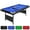 Blue, variant on 7 Ft Billiards Tables, Portable Pool Table, Folding Snooker Table Includes Full Set of Billiard Balls, 2 Cue Sticks, Chalk & Felt Brush for Family Game Room