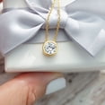 thumbnail image 4 of Collar de diamantes corto de lujo ligero para mujer, cadena de clavícula de acero de titanio que no se decolora, colgante de acero inoxidable, sentido de alta calidad, 4 of 6