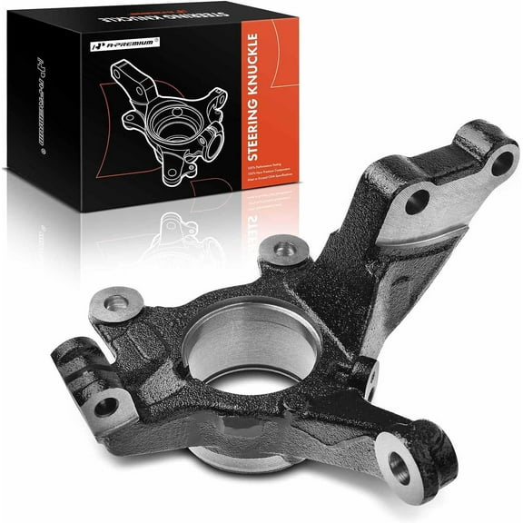 A-Premium Front Suspension Steering Knuckle Compatible with Nissan Kicks 2018-2019, Versa 2020, Right Passenger Side, Replace # 40014-5RF0A, 400145RF0A