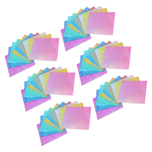 Nestingho 200 Sheets Origami Paper Iridescent Art Design for Children and Adults Perfect for Handmade Crafts