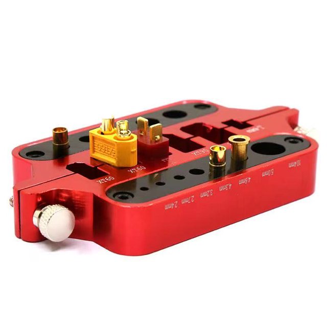 Estación de aislamiento de soldadura universal de aluminio para Xt60 Xt90 Deans Banana Plug ZefeiWu 8390611236069