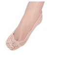 thumbnail image 3 of 5 Pairs Elegant Women's Lace No Show Thin Socks – Invisible Low Cut Nonslip Summer Socks for Ladies  TIKA, 3 of 4