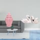 thumbnail image 2 of Jarrón de cerámica para jengibre, jarrón decorativo, tarro de almacenamiento de con tapa, figura de cisne, estatua de resina, superficie lis, 2 of 8