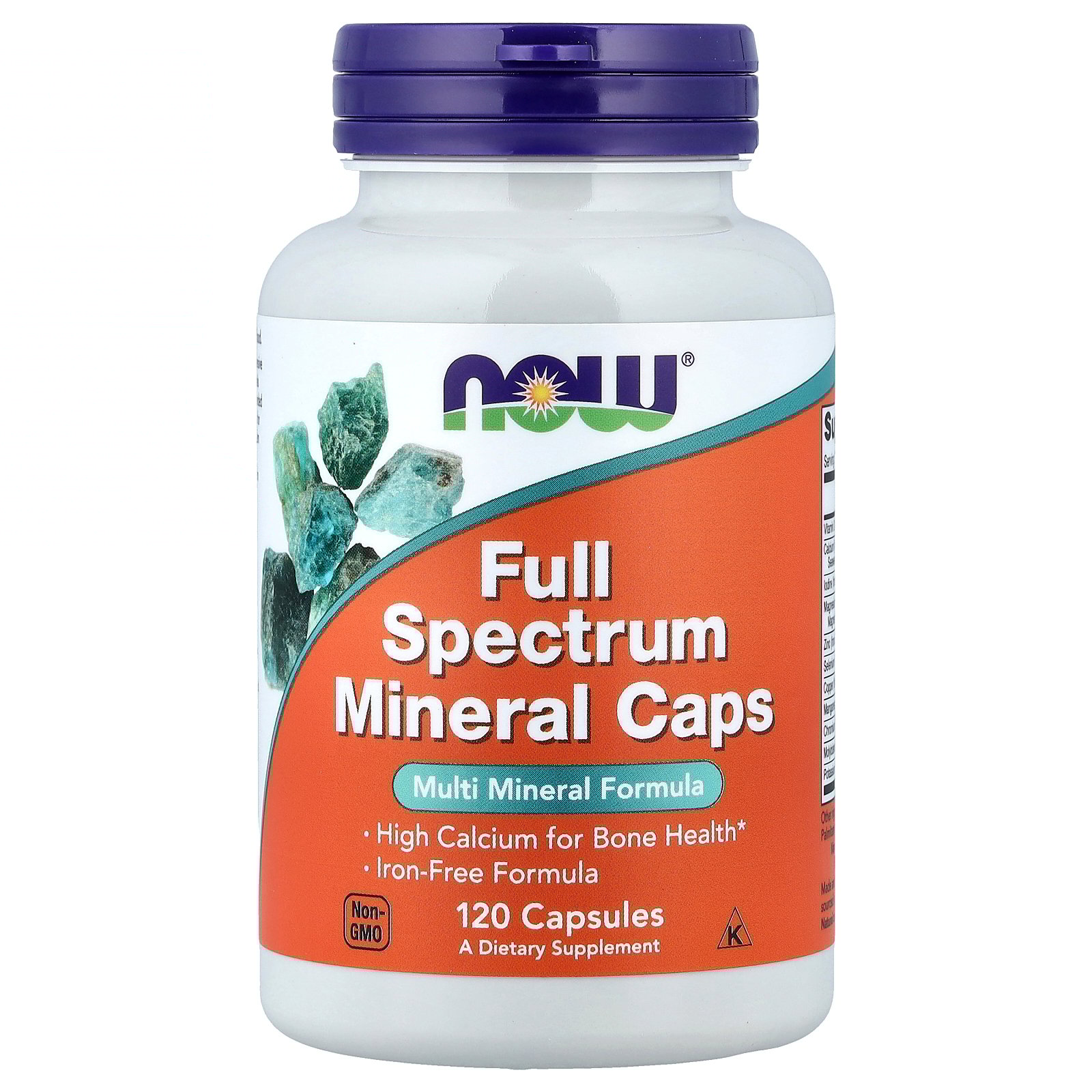 NOW Foods Full Spectrum Mineral Caps, 120 Capsules