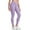 Purple, variant on WULMLEO Womens Fleece Lined Leggings High Waisted Warm Fleece Lined Leggings for Winter Soft Comfy Lightweight Thermal Pants Royal Blue S