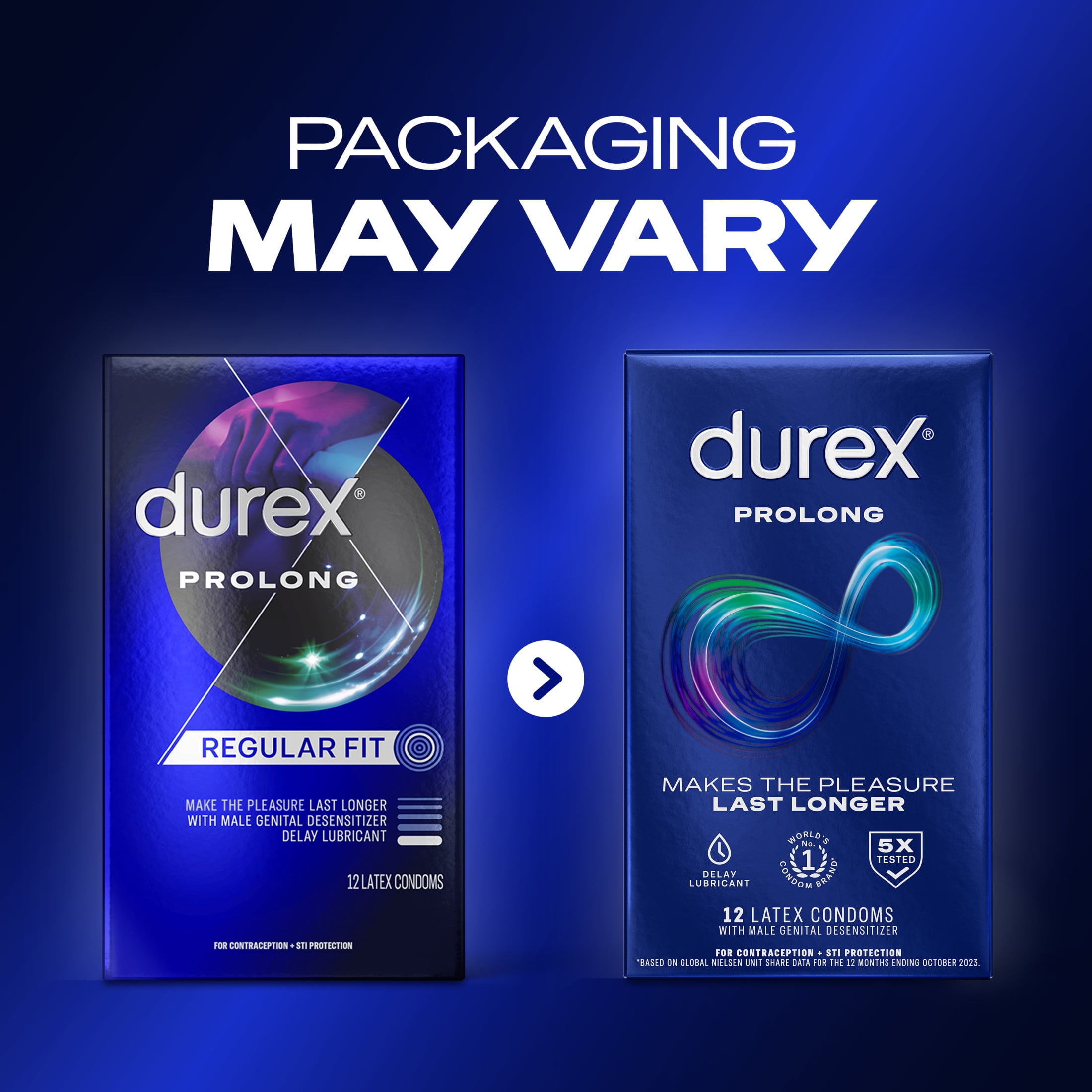 lubricant condom durex Durex Intense Sensation Extra Large Dots Lubricated Latex Condoms - 3 Pack main image 1