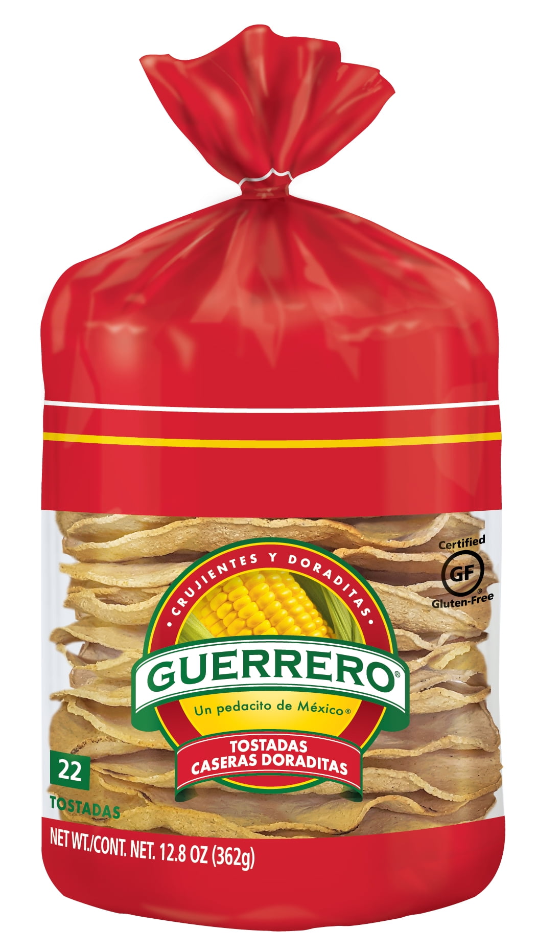 Guerrero Caseras Doraditas Tostadas, 12.34 oz, 22 Count