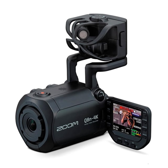 Grabador de vídeo Práctico Zoom Q8n-4k 4K UHD cámara web