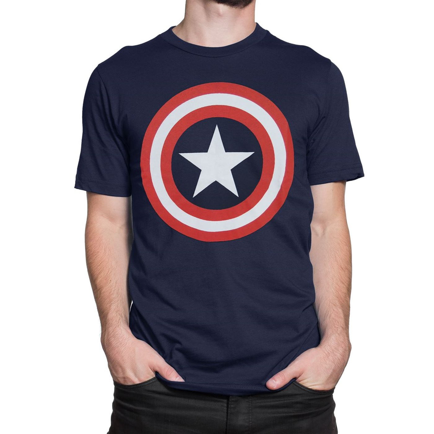 captain america t shirt 3xl