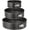 6+8+10 Inch, variant on 9-Inch Nonstick Springform Pan, Leakproof Cheesecake Pan with Removable Bottom, Black Bakeware for Even Baking
