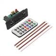 thumbnail image 1 of Reproductor MP3 DC 5V Amplificador 2x5W Placa Decodificadora MP3 Bluetooth Reproductor de Música para Automóvil Radio FM Módulo de Grabación de Llamadas Manos, 1 of 5